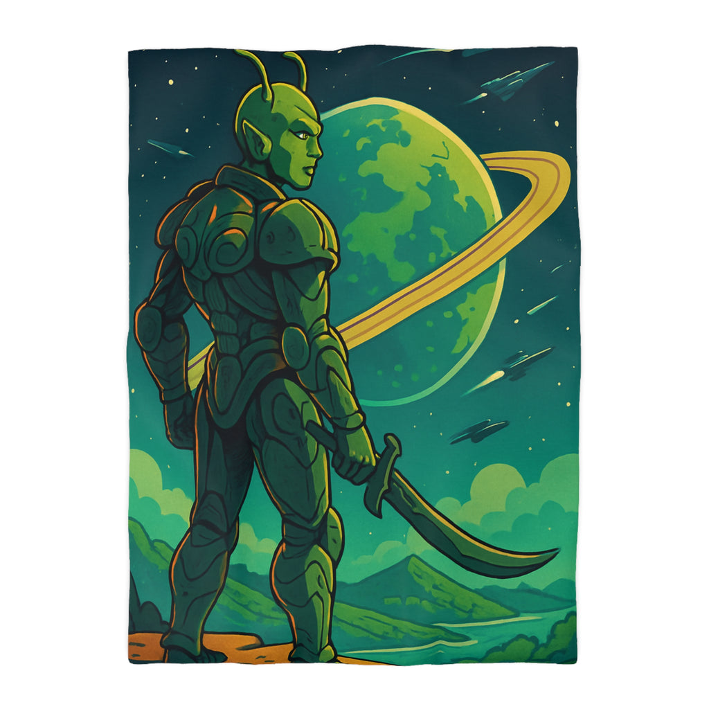 Housse de Couette Microfibre Design Artistique Moderne Décoration Chambre Confort Premium