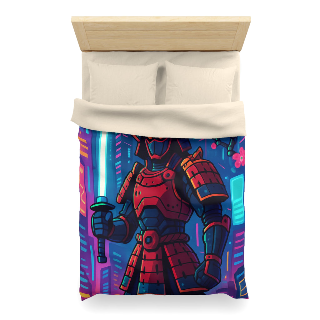 Housse de Couette Microfibre Design Artistique Moderne Décoration Chambre Confort Premium