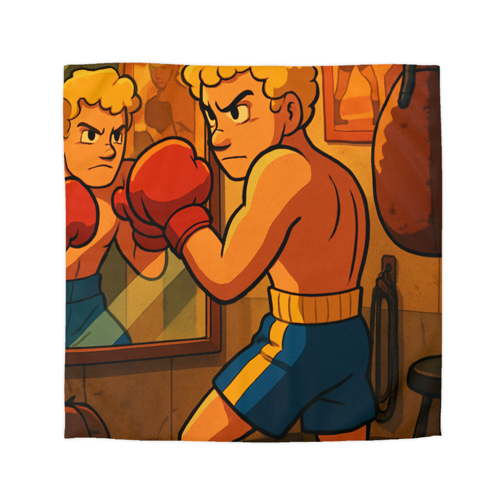 Housse de Couette Microfibre Design Artistique Moderne Décoration Chambre Confort Premium