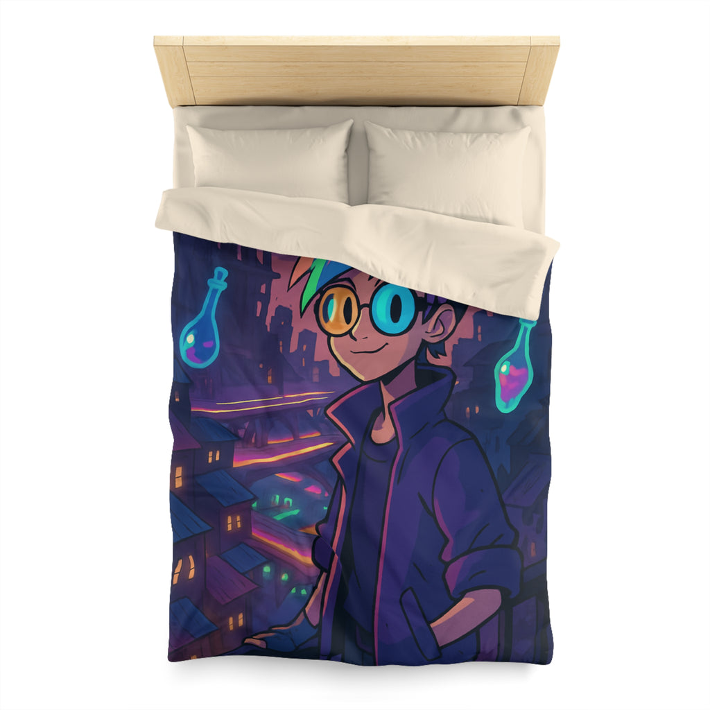 Housse de Couette Microfibre Création Artistique Moderne Design Exclusif Décoration Chambre