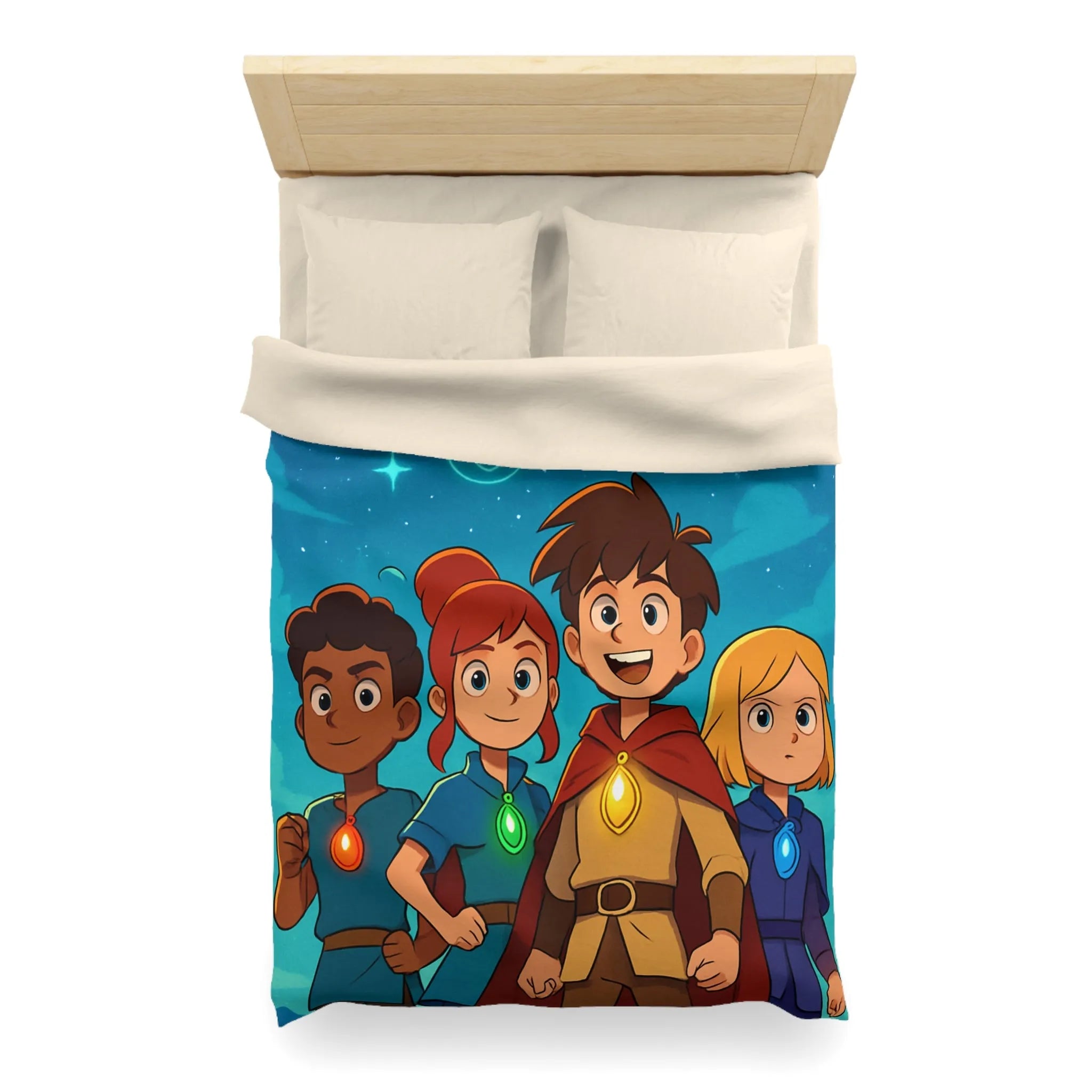 Housse de Couette Microfibre Création Artistique Moderne Design Exclusif Décoration Chambre