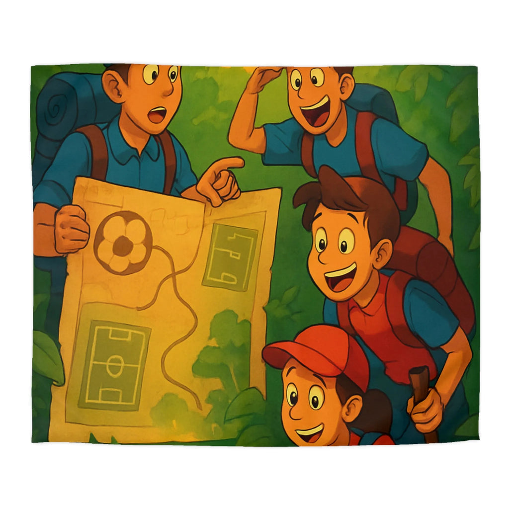 Explorez la jungles enchantée et découvrez un trésor inestimable sous un coucher de soleil vibrant