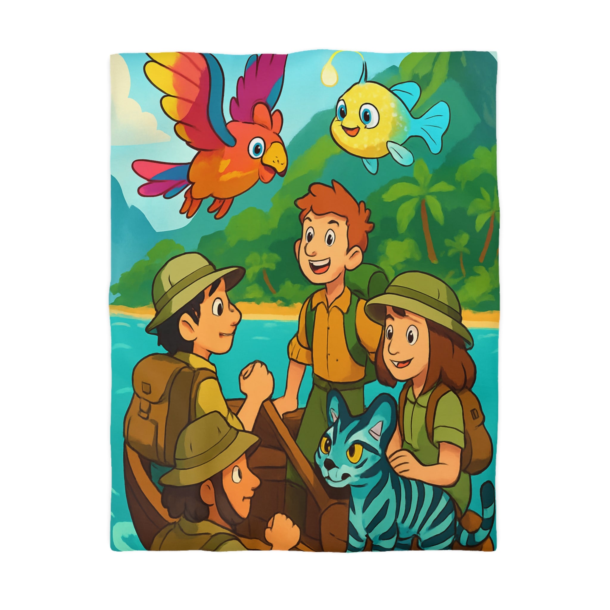 Housse de Couette Microfibre Design Artistique Moderne Décoration Chambre Confort Premium