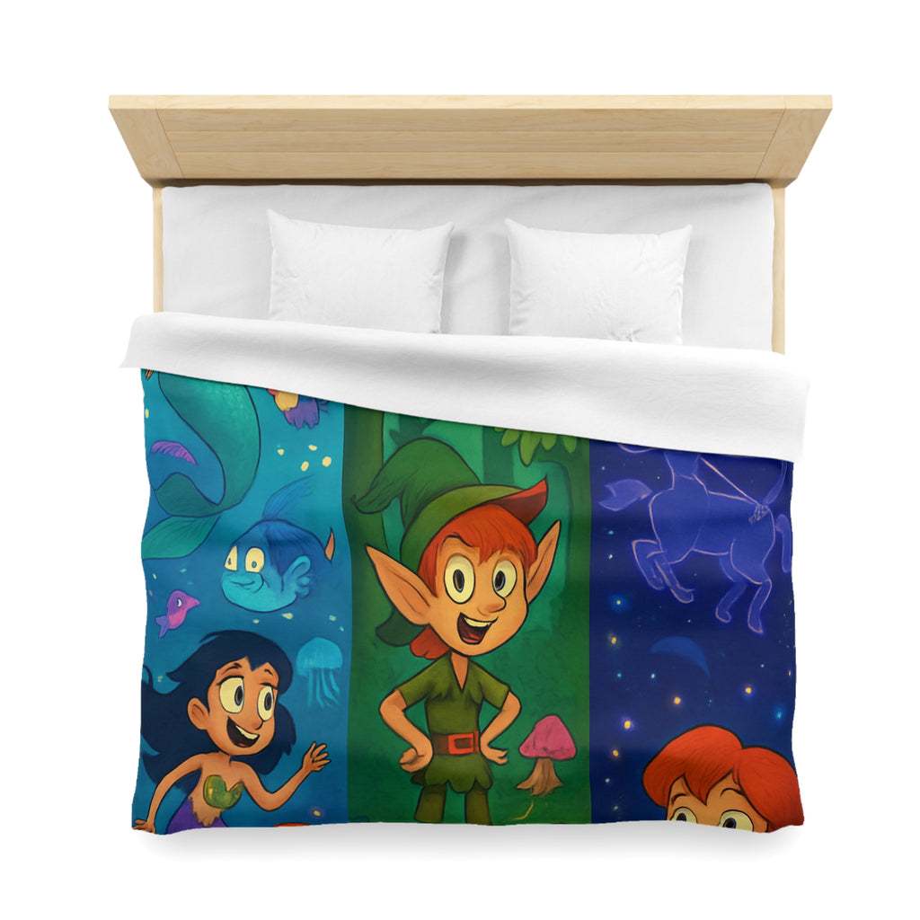 Housse de Couette Microfibre Création Artistique Moderne Design Exclusif Décoration Chambre