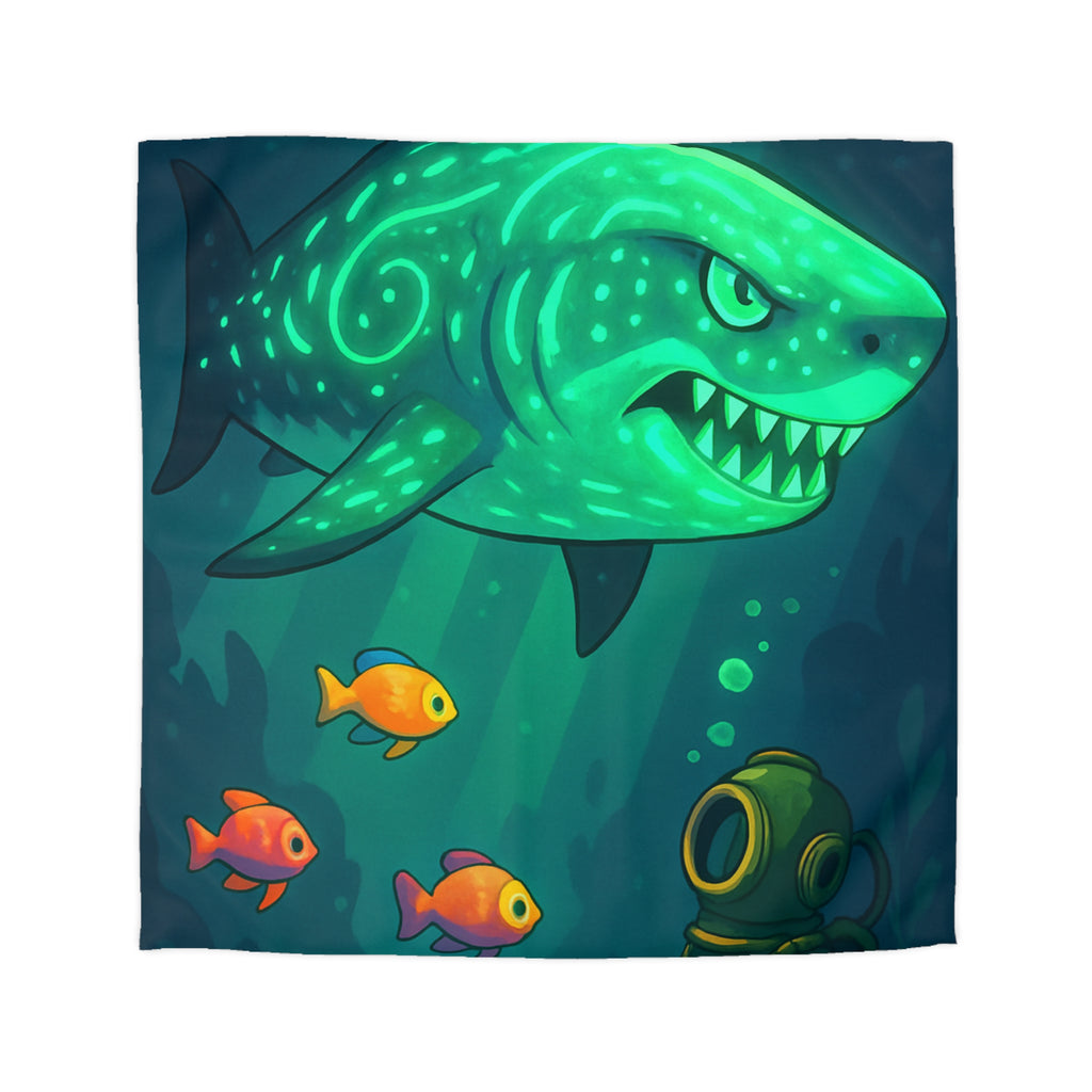 Housse de Couette Microfibre Illustration Unique Design Moderne Décoration Intérieure Raffinée