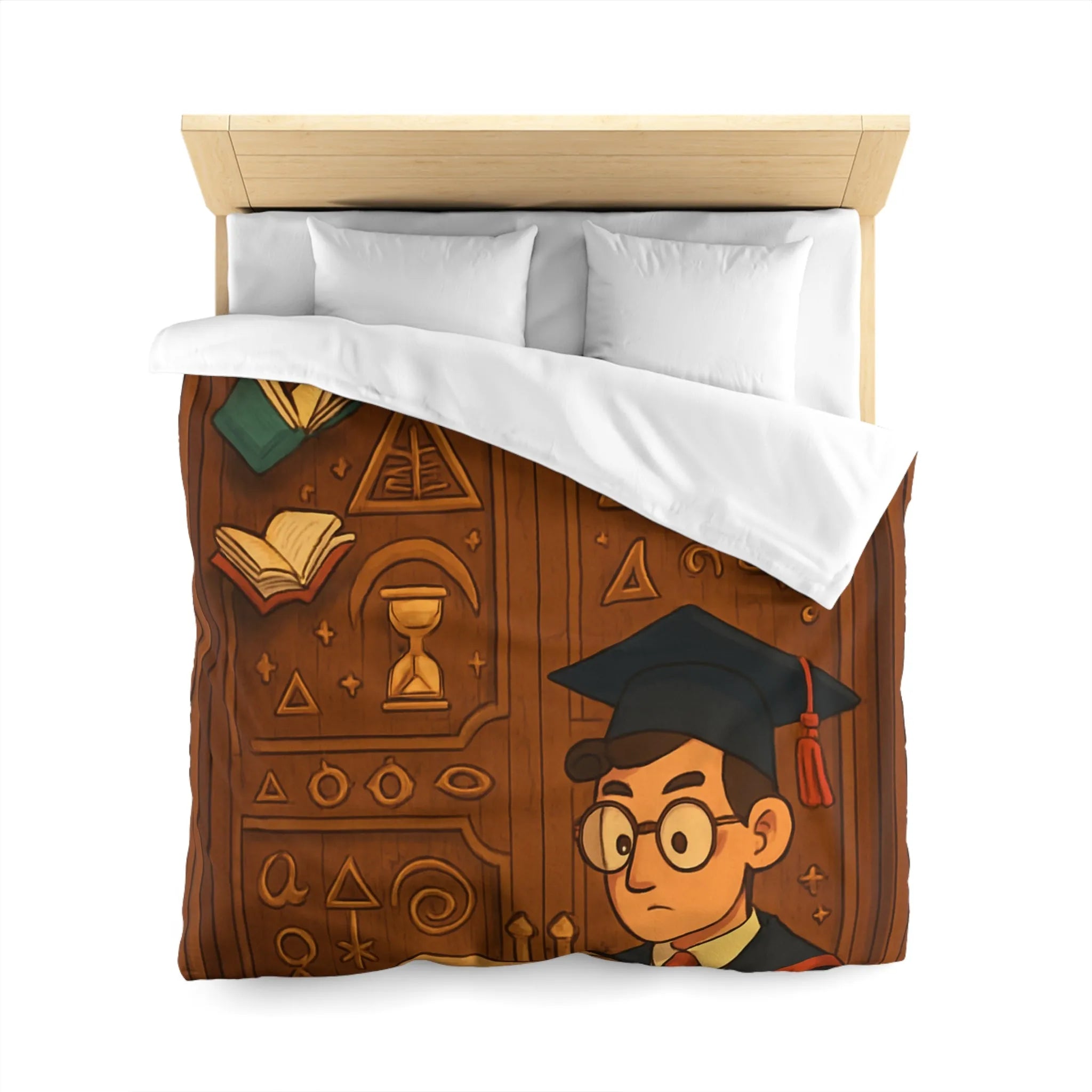 Housse de Couette Microfibre Création Artistique Moderne Design Exclusif Décoration Chambre