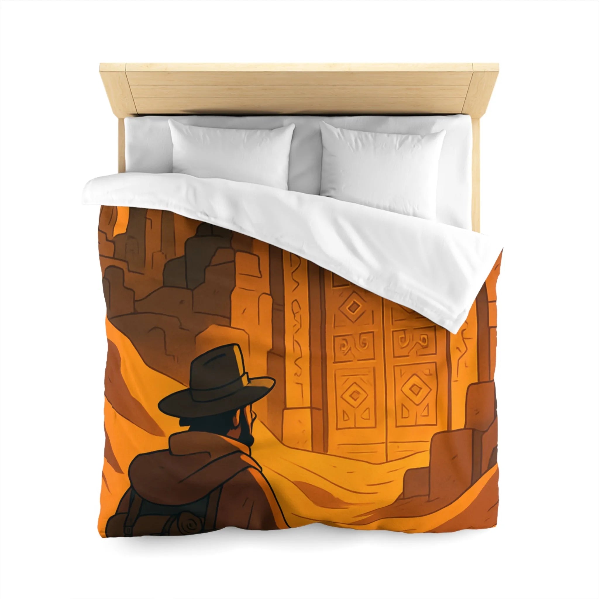 Housse de Couette Microfibre Création Artistique Moderne Design Exclusif Décoration Chambre