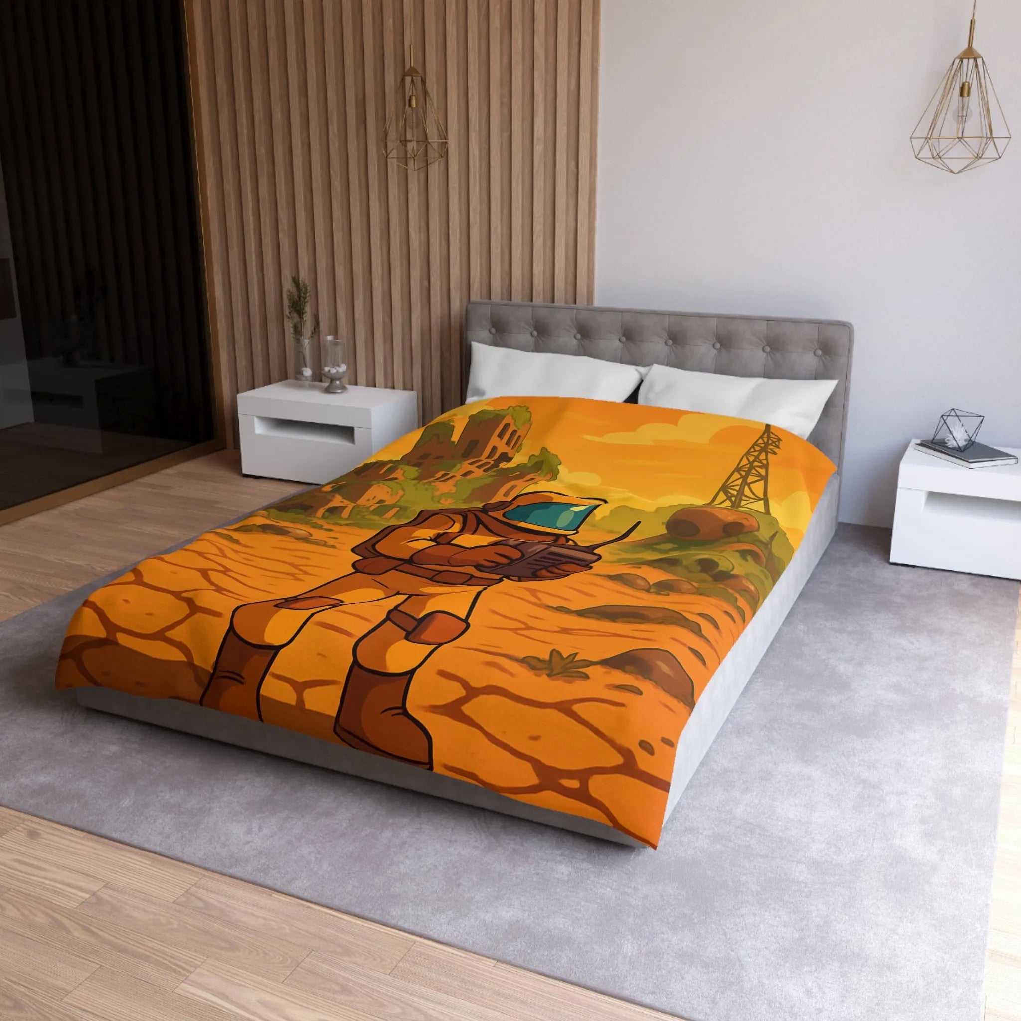 Appréciez l'Aventure Post-Apocalyptique avec un Astronaute dans un Futur Désolé et Mystérieux