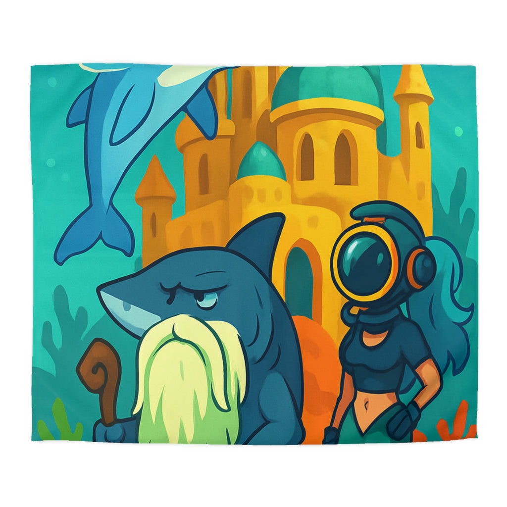 Housse de Couette Microfibre Création Artistique Moderne Design Exclusif Décoration Chambre