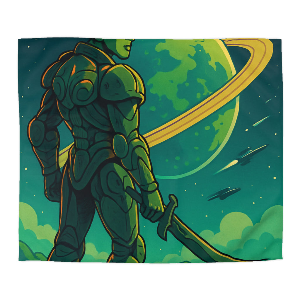 Housse de Couette Microfibre Design Artistique Moderne Décoration Chambre Confort Premium