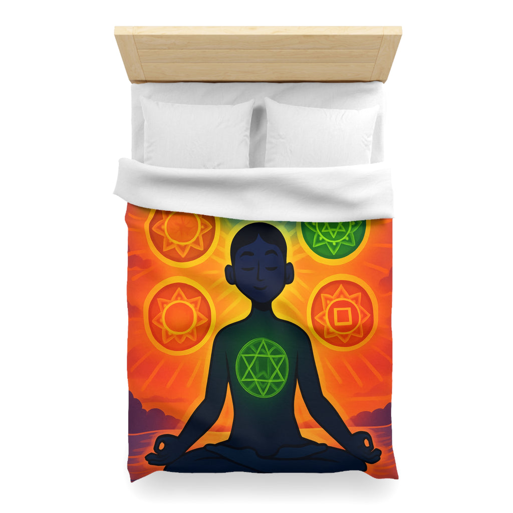 Housse de Couette Microfibre Design Artistique Moderne Décoration Chambre Confort Premium