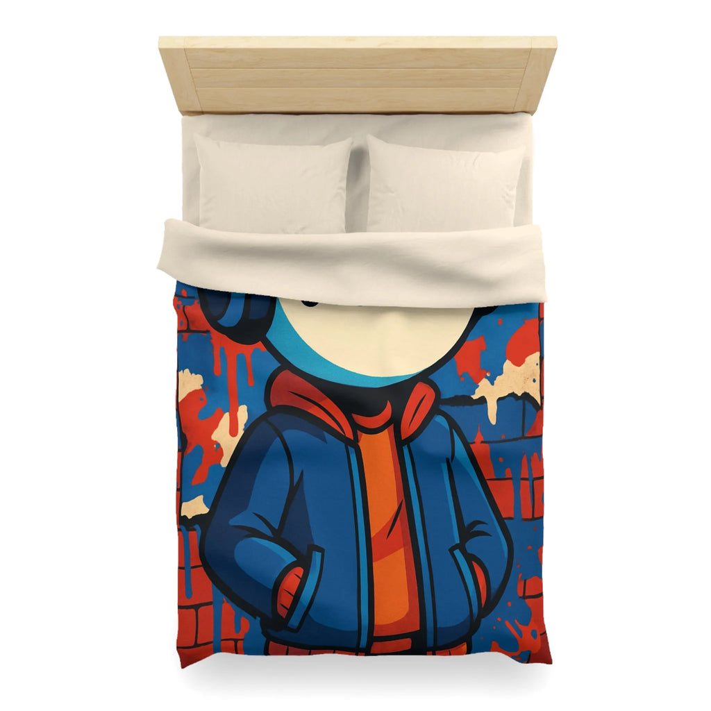 Housse de Couette Microfibre Création Artistique Moderne Design Exclusif Décoration Chambre