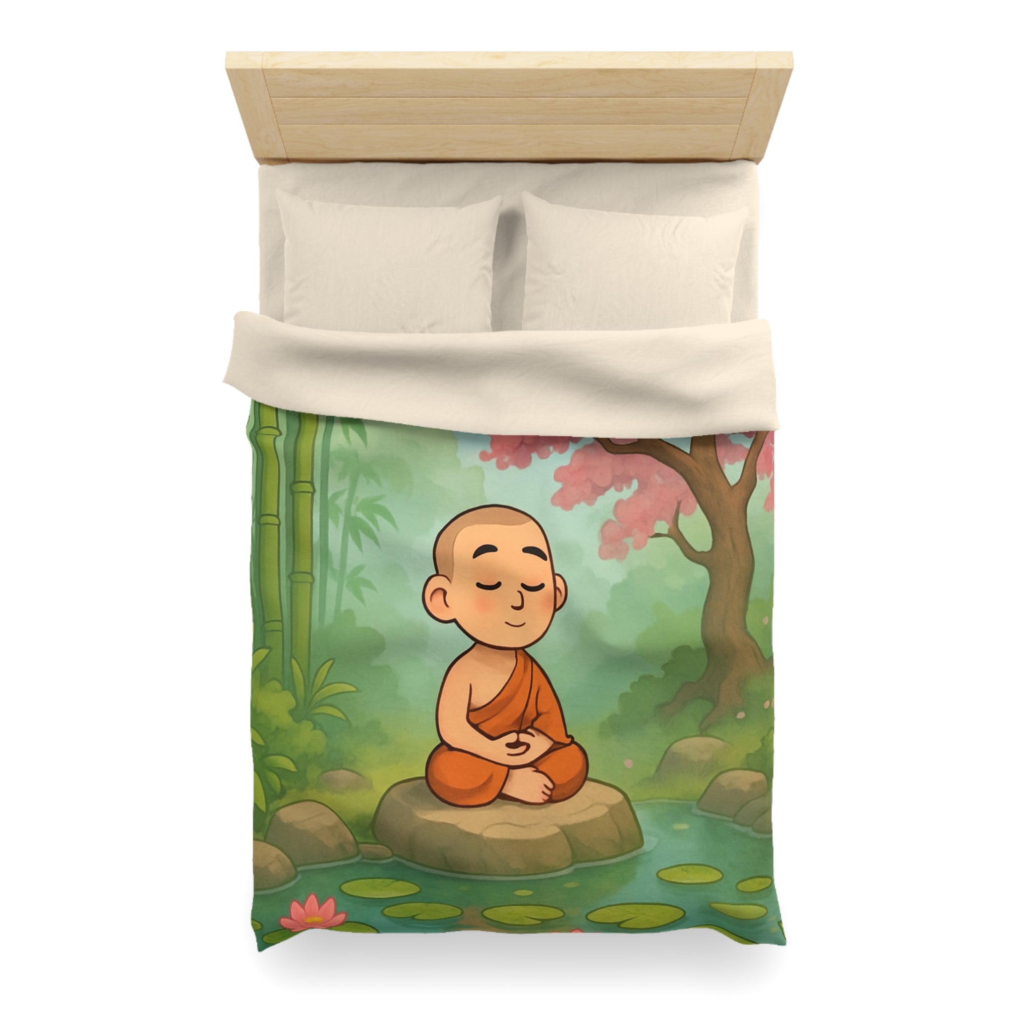 Housse de Couette Microfibre Motif Créatif Original Style Contemporain Chambre Élégante