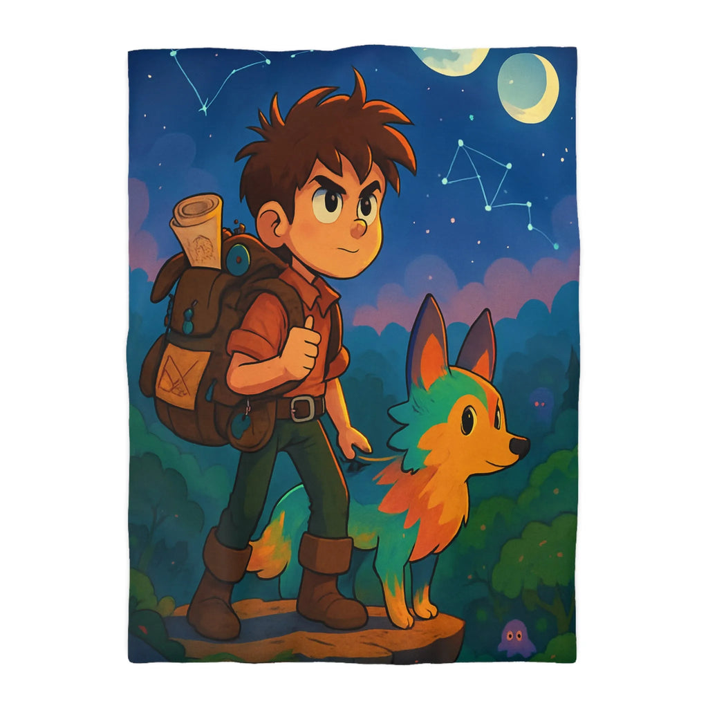 Housse de Couette Microfibre Création Artistique Moderne Design Exclusif Décoration Chambre