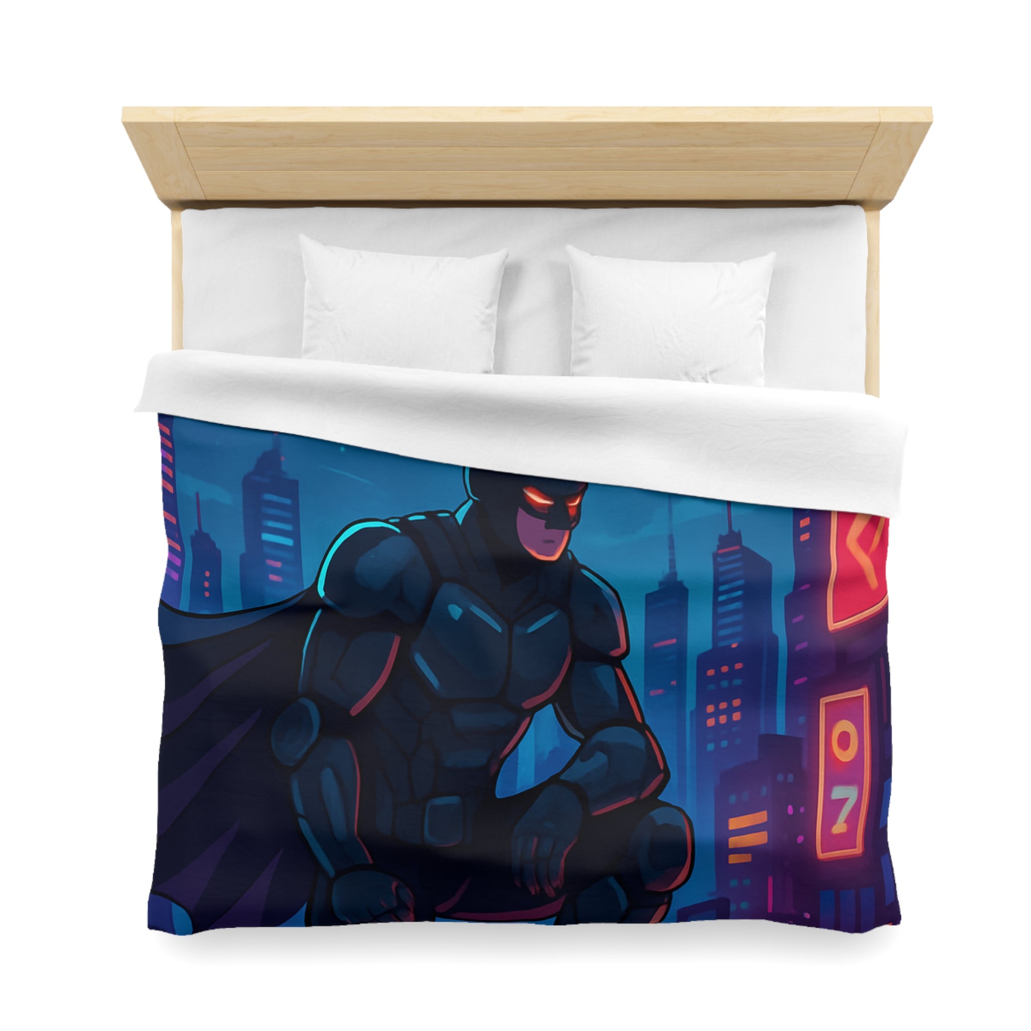 Housse de Couette Microfibre Design Artistique Moderne Décoration Chambre Confort Premium