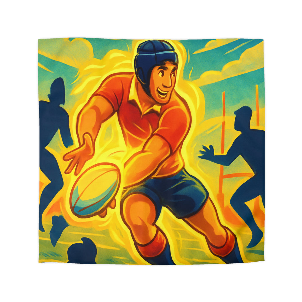 Housse de Couette Microfibre Design Artistique Moderne Décoration Chambre Confort Premium