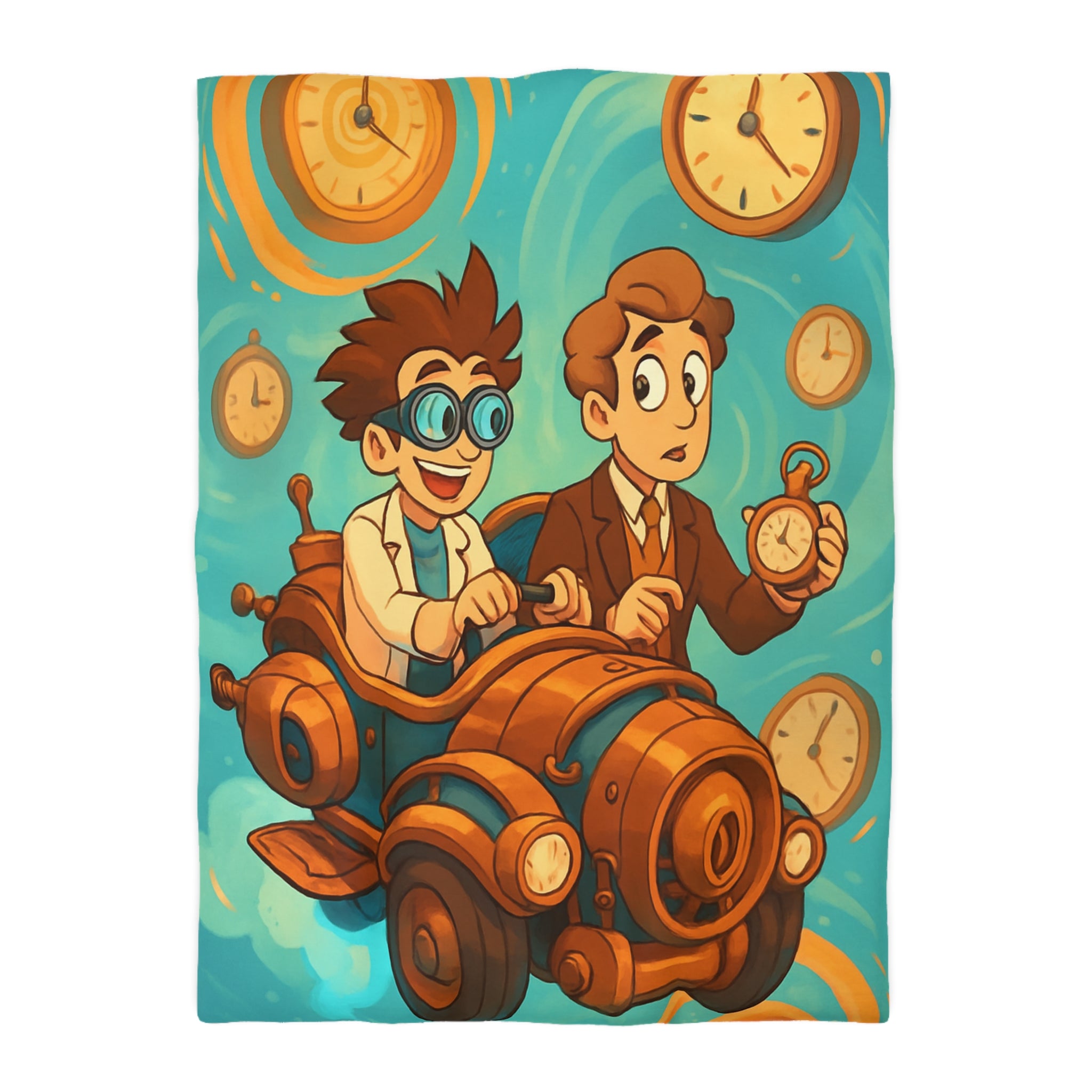 Housse de Couette Microfibre Design Artistique Moderne Décoration Chambre Confort Premium