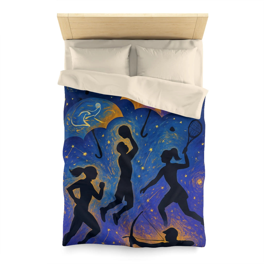 Housse de Couette Microfibre Création Artistique Moderne Design Exclusif Décoration Chambre