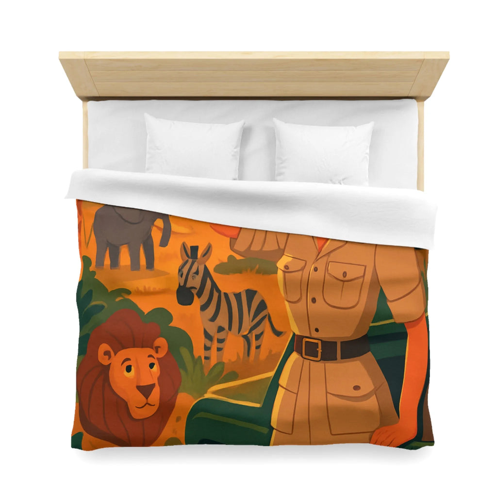 Explorez le safari africain au coucher du soleil avec des animaux majestueux et un guide expert