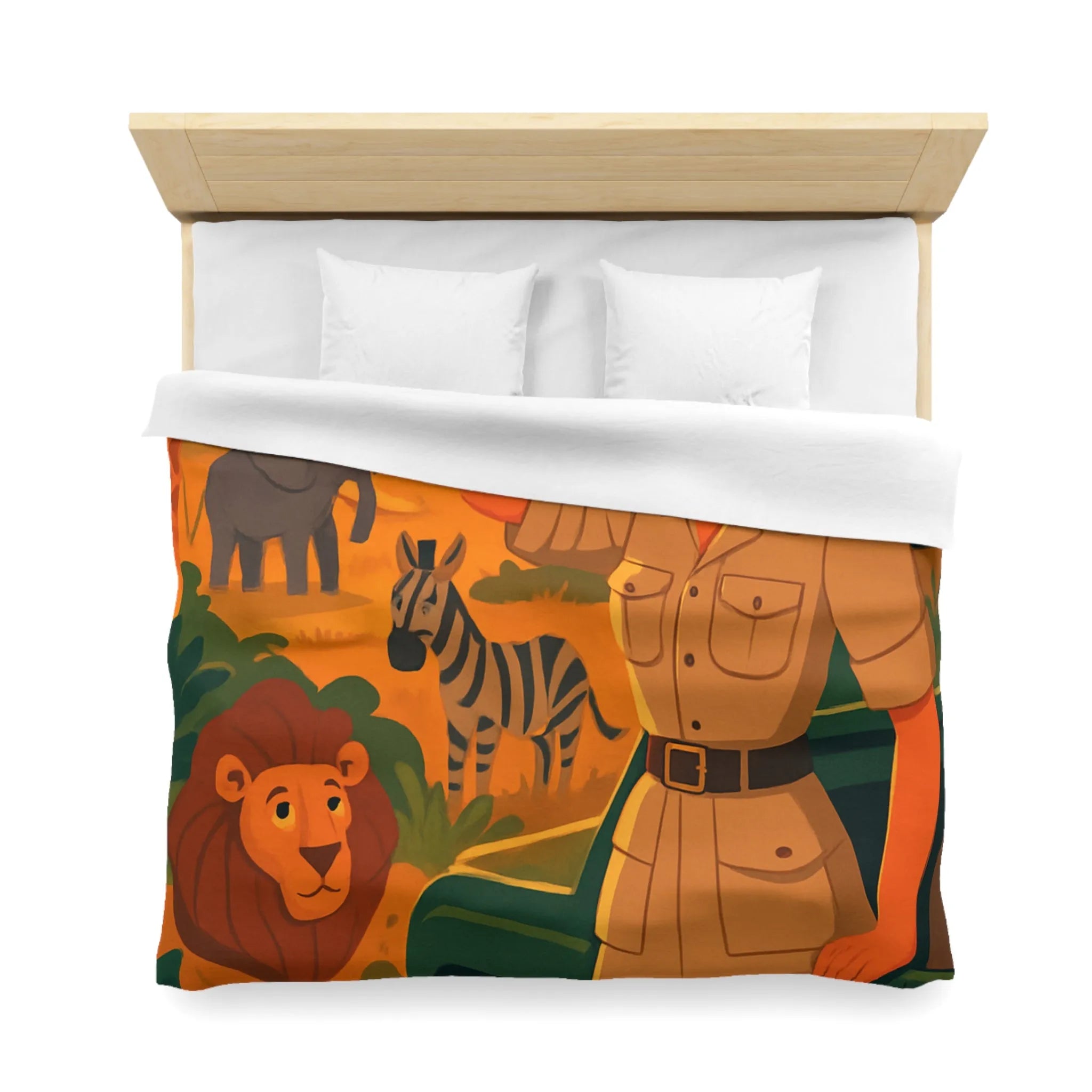 Explorez le safari africain au coucher du soleil avec des animaux majestueux et un guide expert