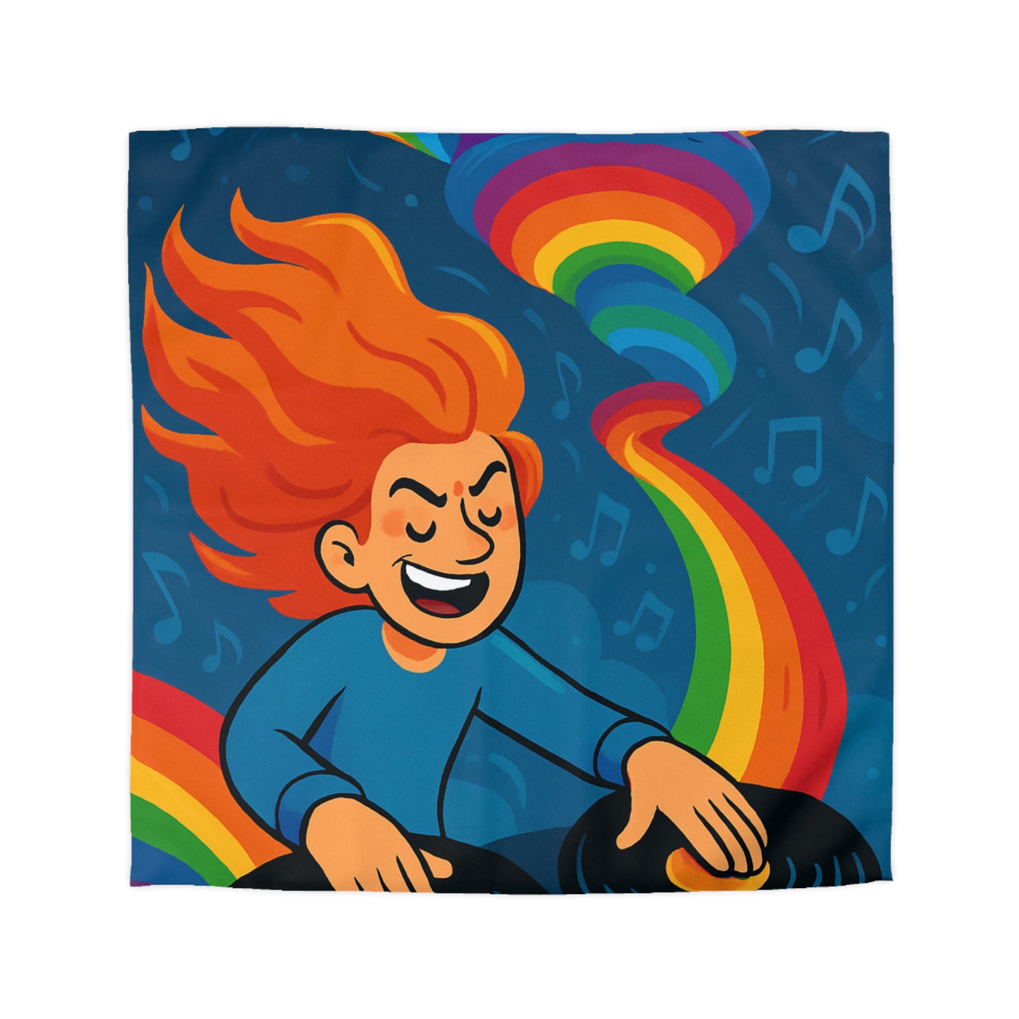 Housse de Couette Microfibre Design Artistique Moderne Décoration Chambre Confort Premium