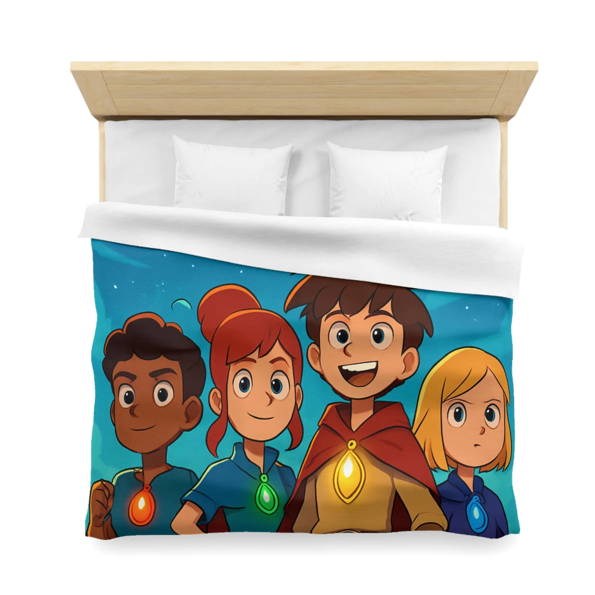 Housse de Couette Microfibre Création Artistique Moderne Design Exclusif Décoration Chambre