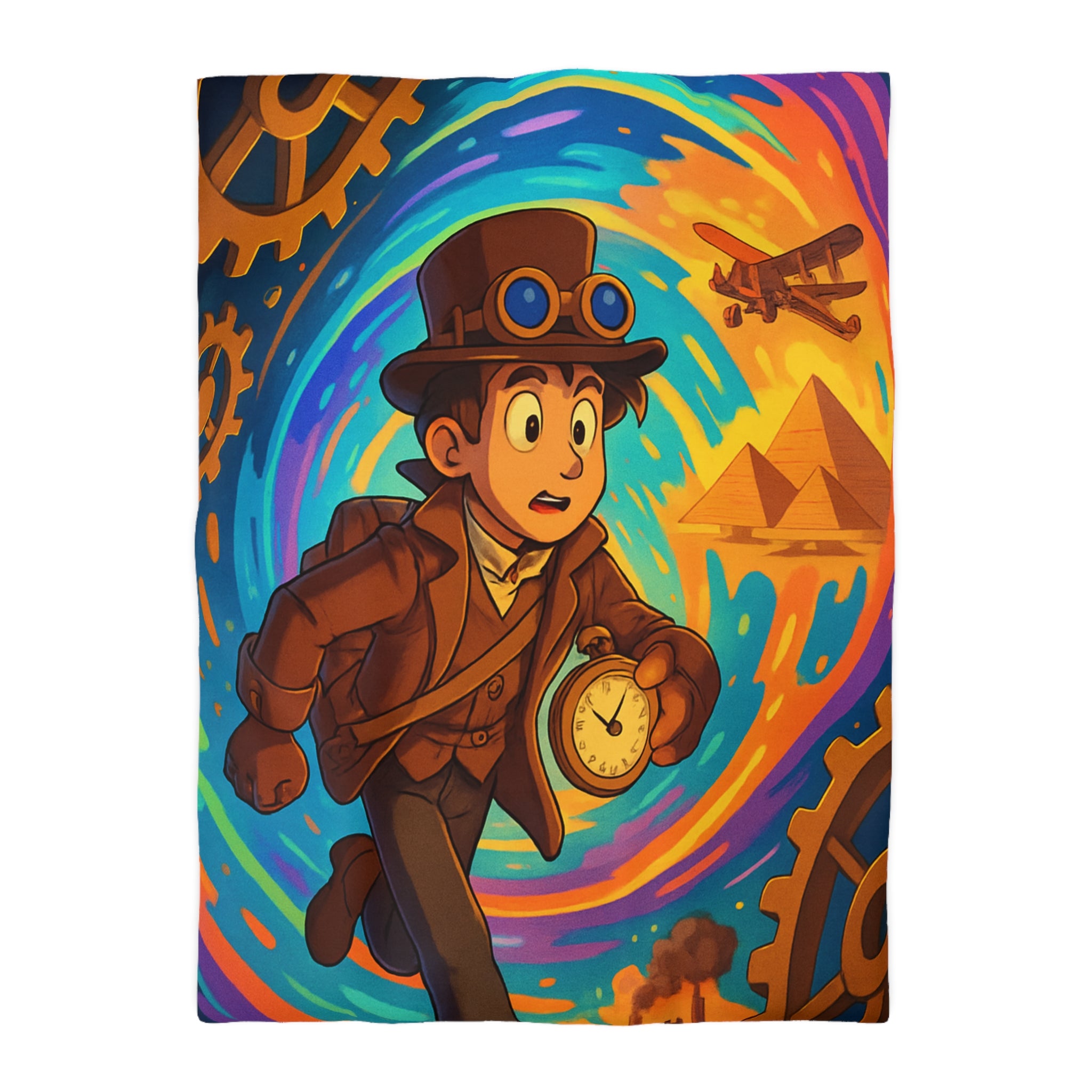 Housse de Couette Microfibre Création Artistique Moderne Design Exclusif Décoration Chambre