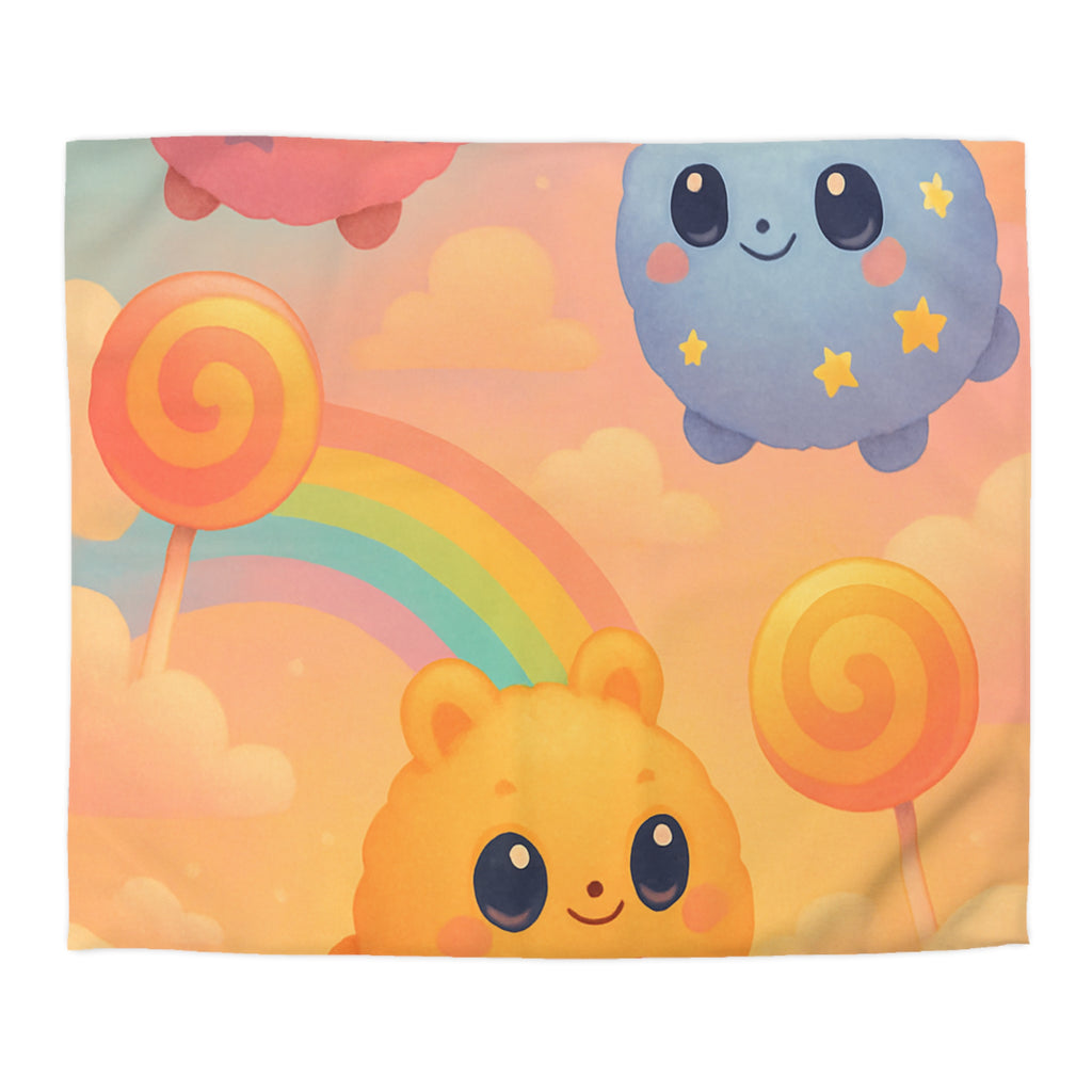 Housse de Couette Microfibre Design Artistique Moderne Décoration Chambre Confort Premium