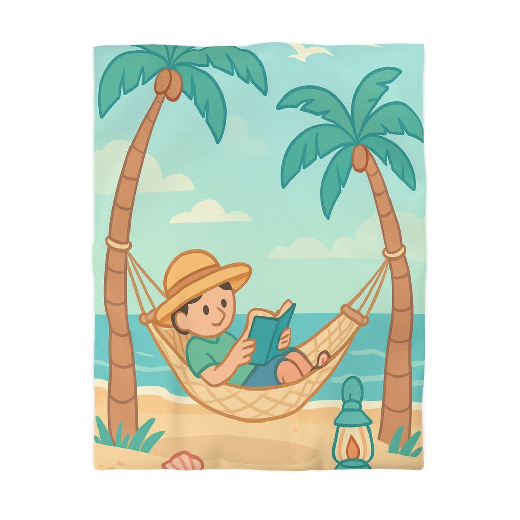 Housse de Couette Microfibre Motif Créatif Original Style Contemporain Chambre Élégante