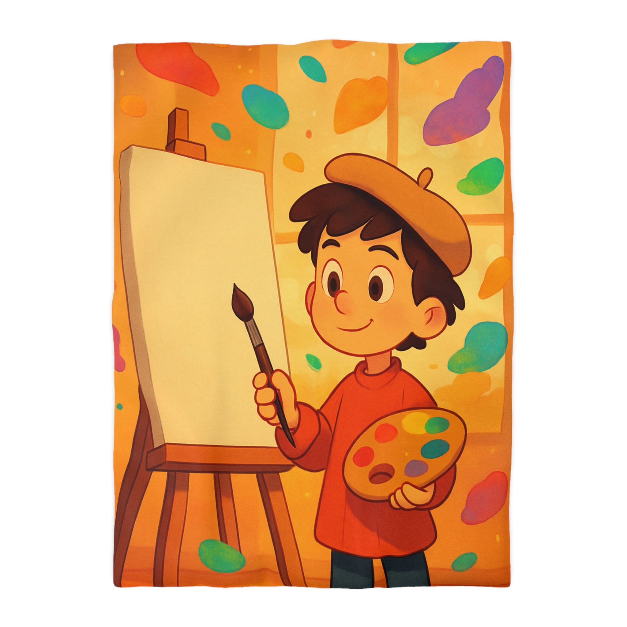 Housse de Couette Microfibre Création Artistique Moderne Design Exclusif Décoration Chambre