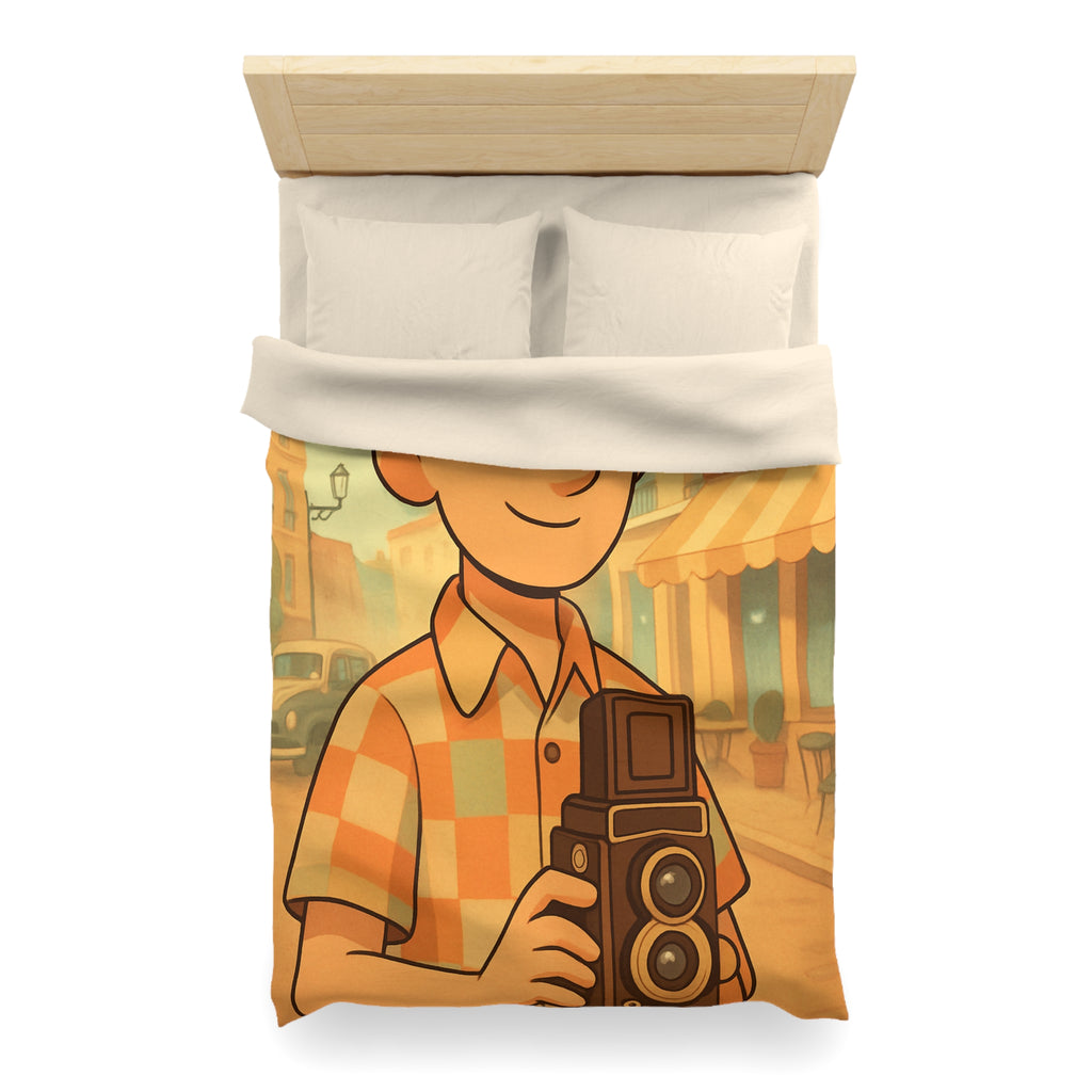 Housse de Couette Microfibre Création Artistique Moderne Design Exclusif Décoration Chambre