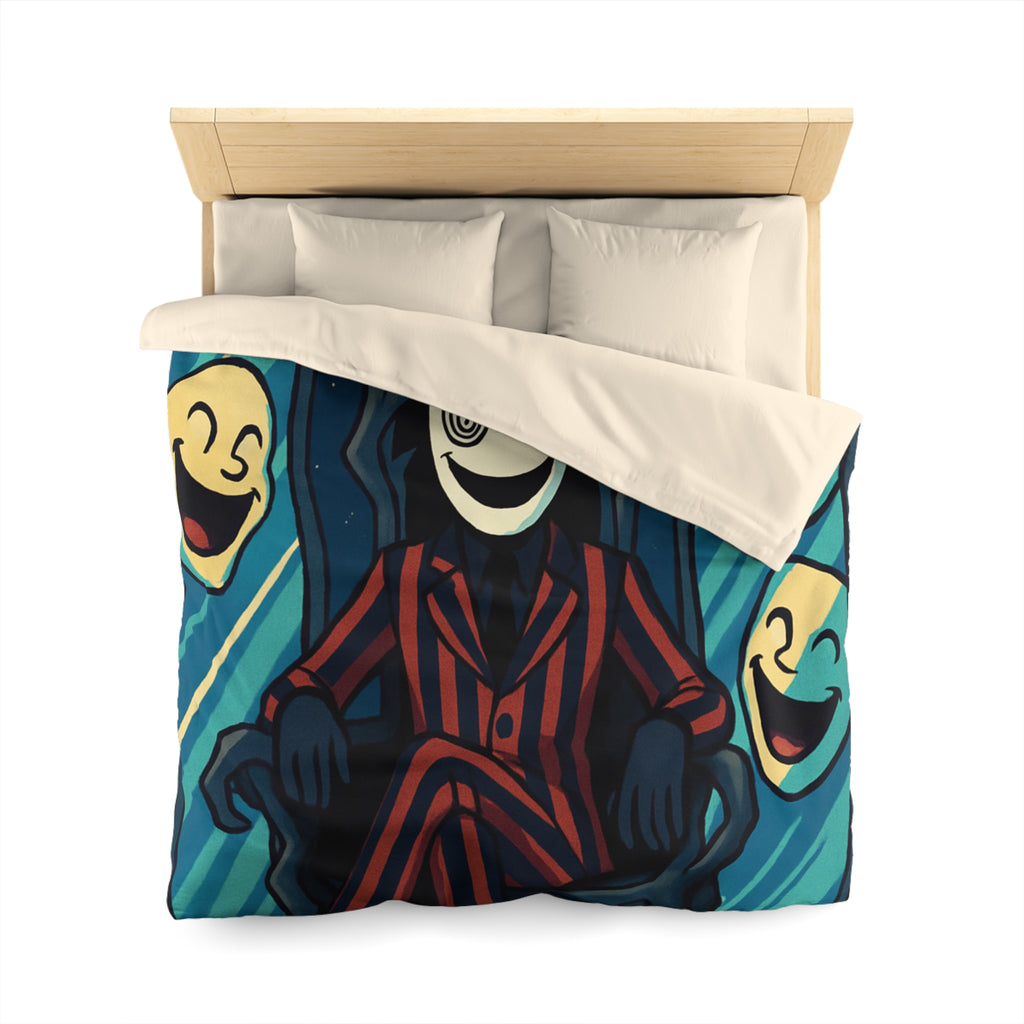 Housse de Couette Microfibre Design Artistique Moderne Décoration Chambre Confort Premium