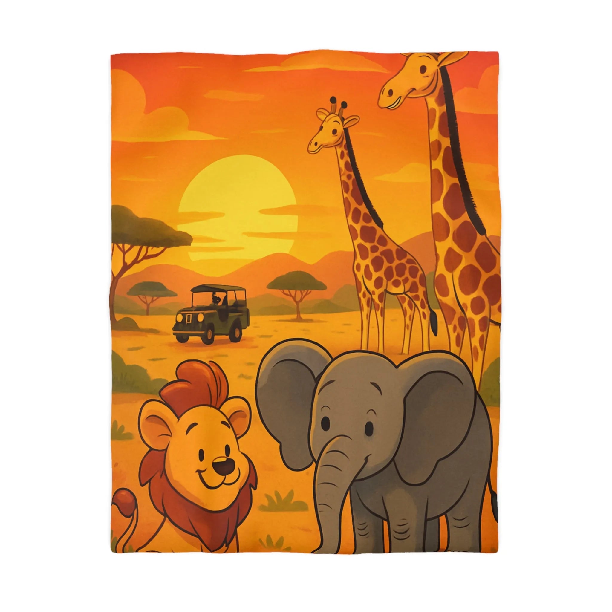 Housse de Couette Microfibre Art Graphique Contemporain Style Décoratif Chambre Tendance