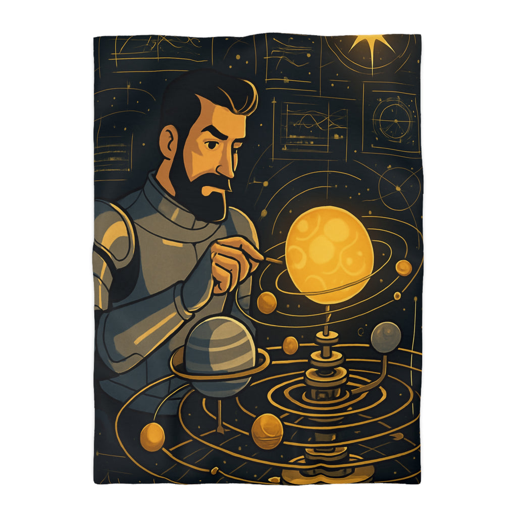 Housse de Couette Microfibre Illustration Unique Design Moderne Décoration Intérieure Raffinée