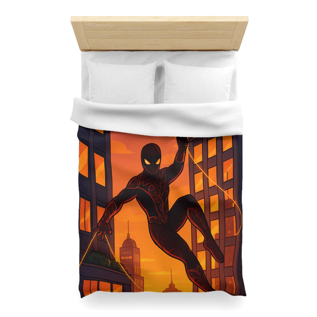 Housse de Couette Microfibre Design Artistique Moderne Décoration Chambre Confort Premium