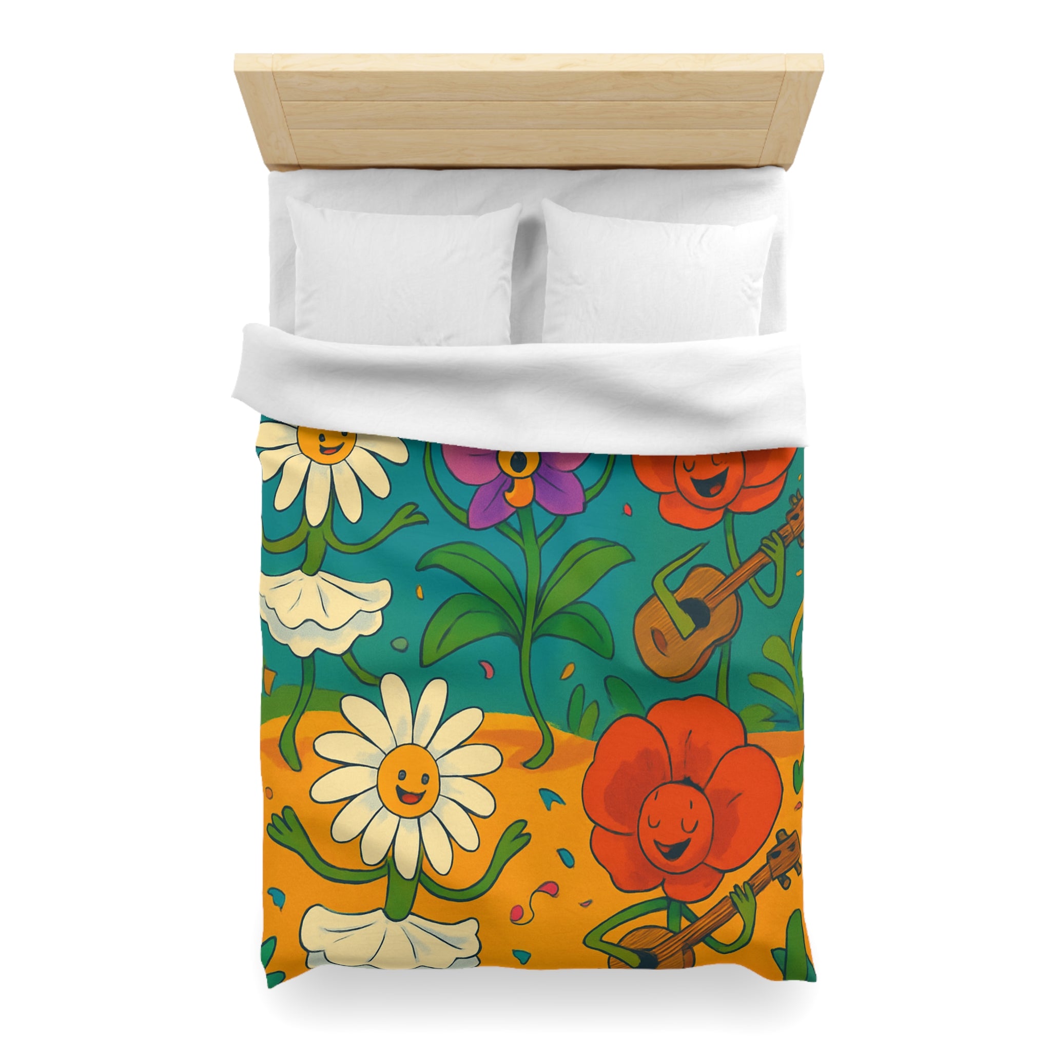 Housse de Couette Microfibre Création Artistique Moderne Design Exclusif Décoration Chambre