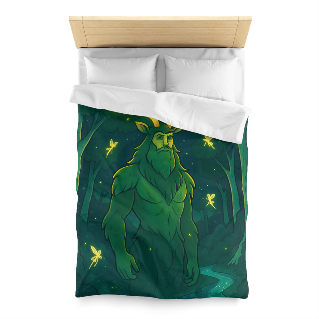 Housse de Couette Microfibre Illustration Unique Design Moderne Décoration Intérieure Raffinée