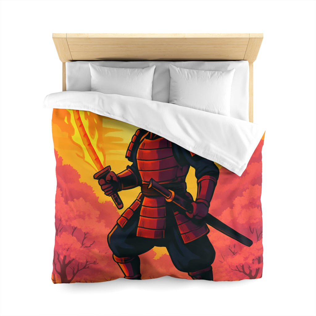 Housse de Couette Microfibre Illustration Unique Design Moderne Décoration Intérieure Raffinée