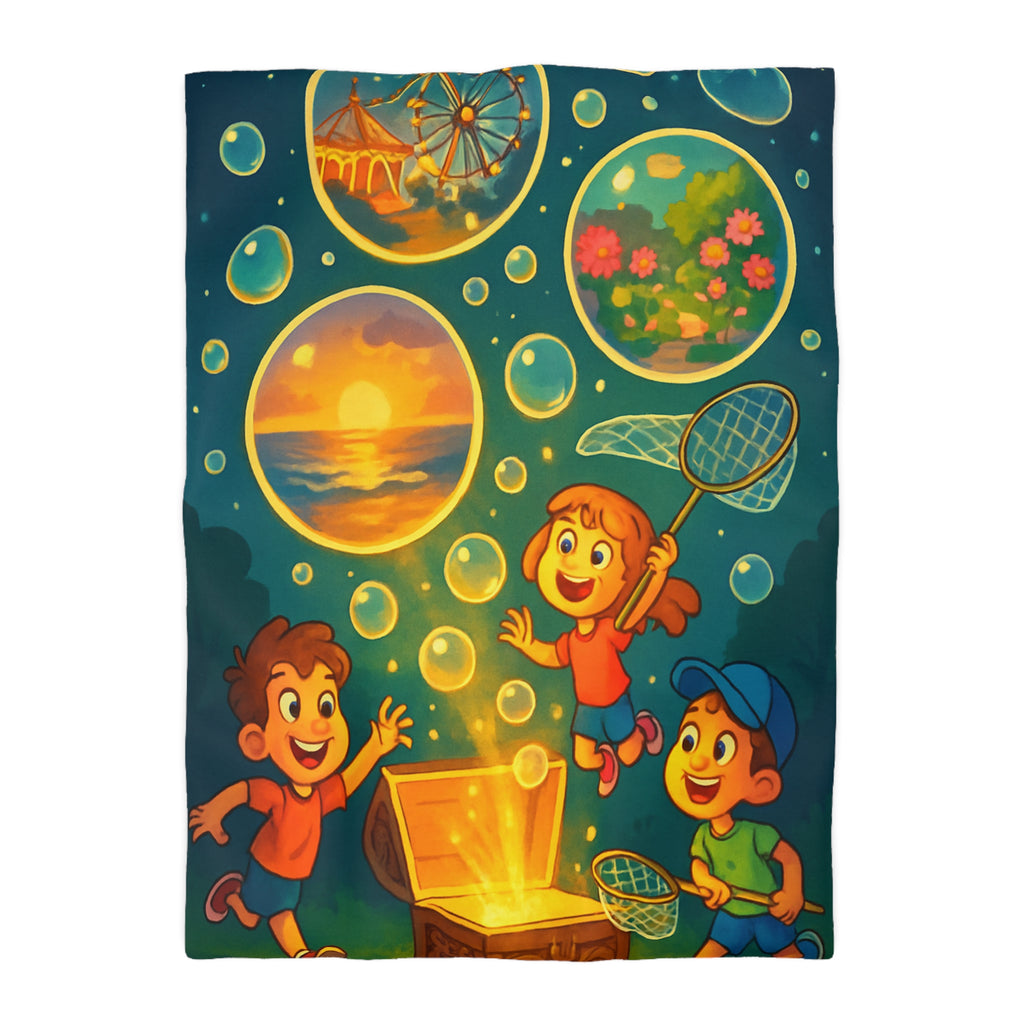 Housse de Couette Microfibre Motif Créatif Original Style Contemporain Chambre Élégante