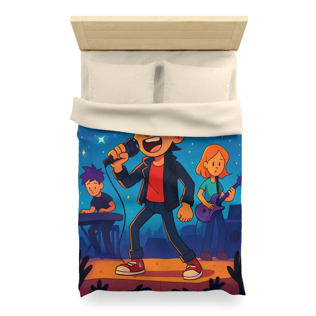 Housse de Couette Microfibre Création Artistique Moderne Design Exclusif Décoration Chambre