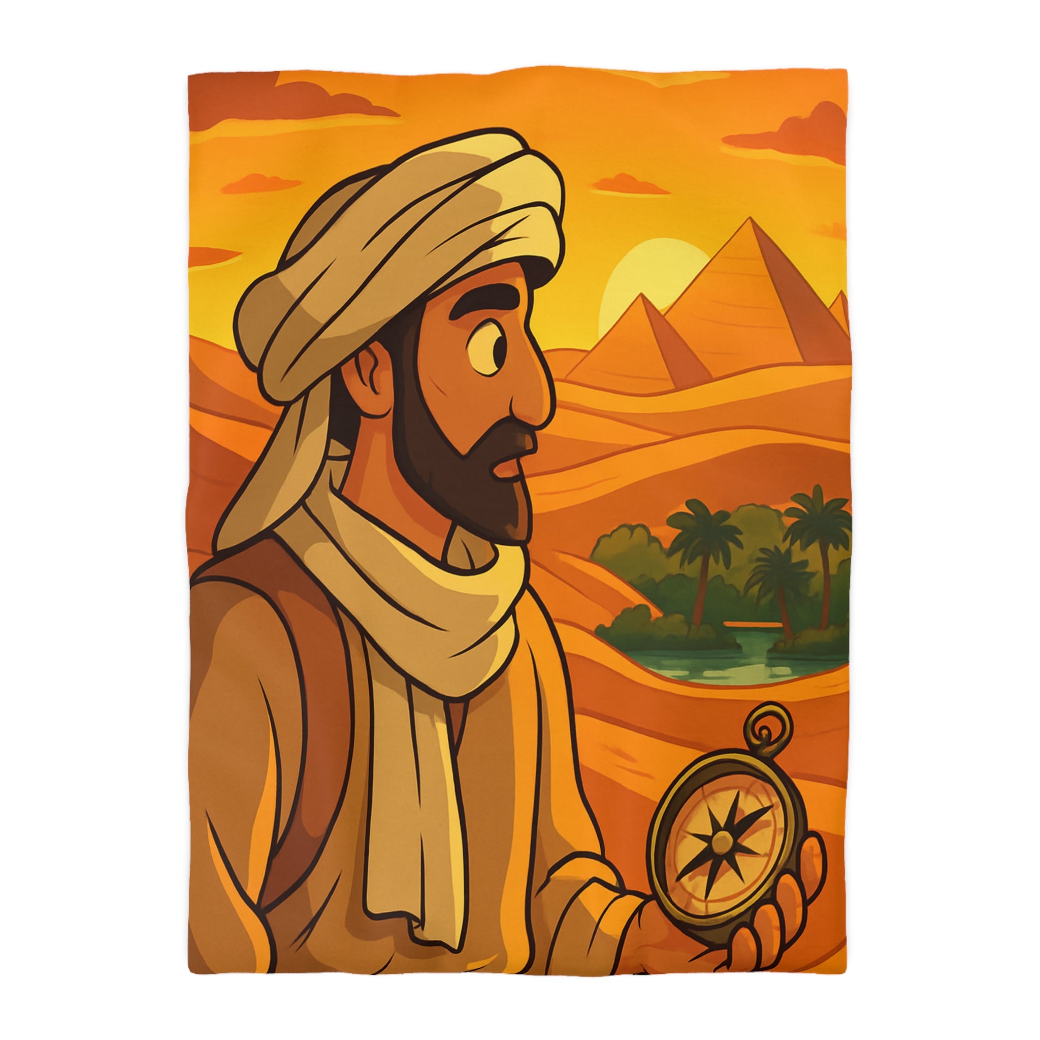 Housse de Couette Microfibre Illustration Unique Design Moderne Décoration Intérieure Raffinée