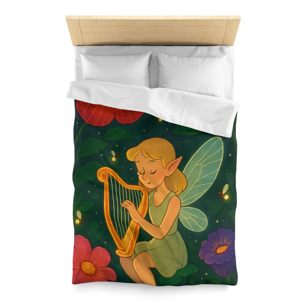 Housse de Couette Microfibre Motif Créatif Original Style Contemporain Chambre Élégante