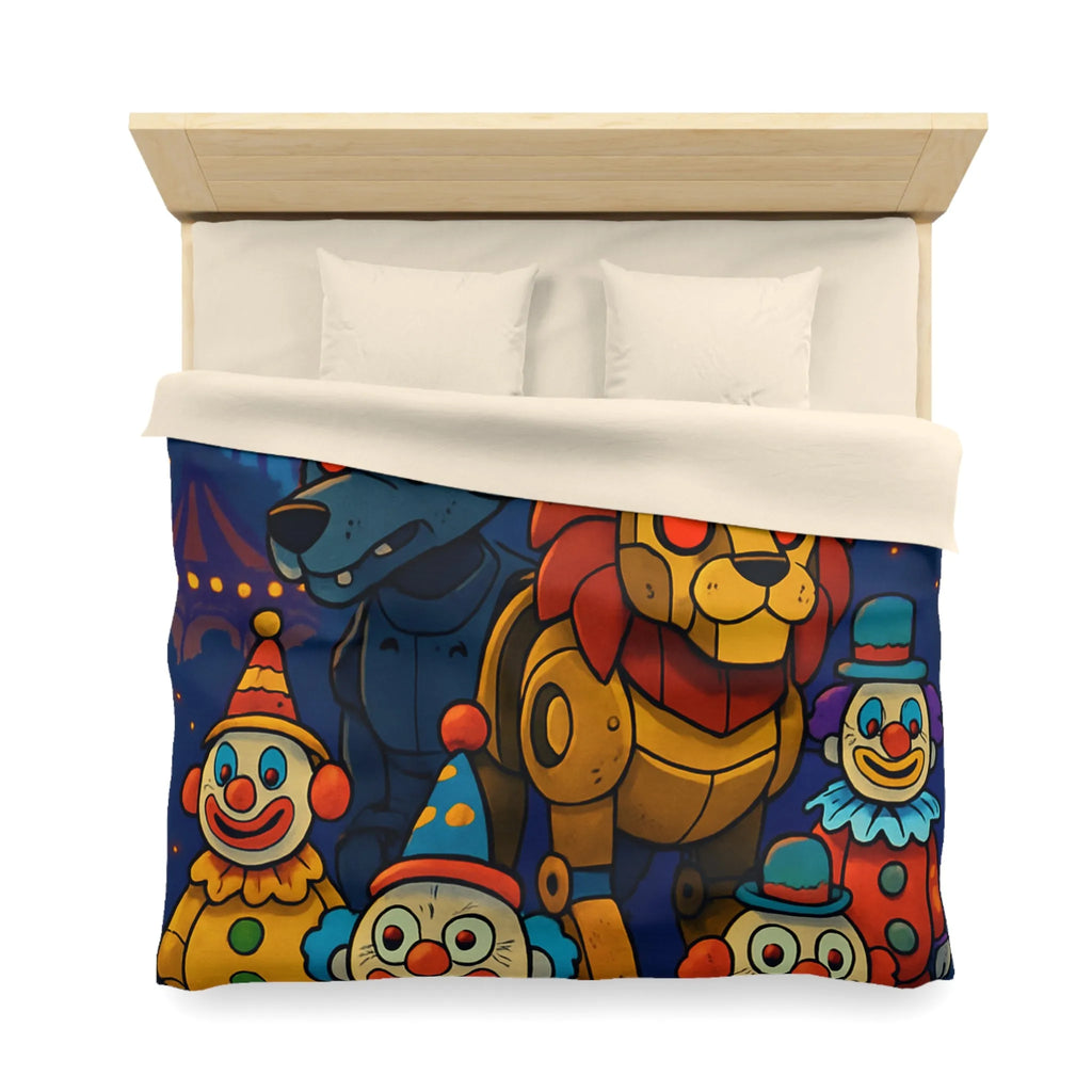 Housse de Couette Microfibre Art Graphique Contemporain Style Décoratif Chambre Tendance