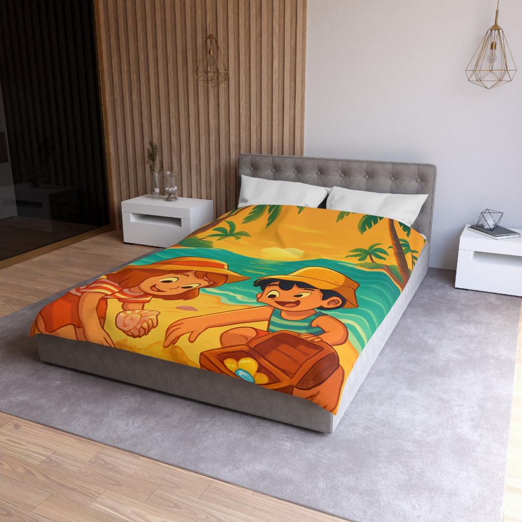 Housse de Couette Microfibre Création Artistique Moderne Design Exclusif Décoration Chambre