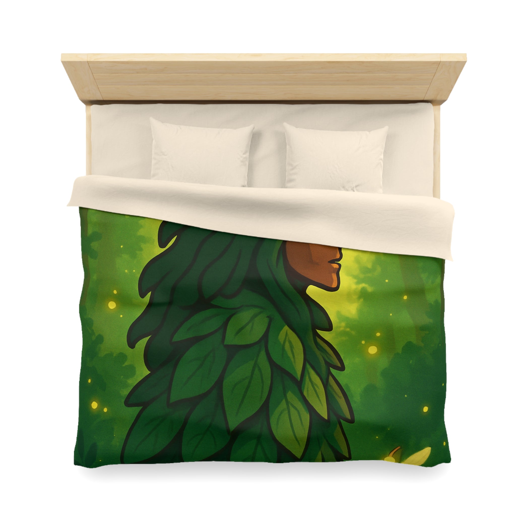 Housse de Couette Microfibre Motif Créatif Original Style Contemporain Chambre Élégante