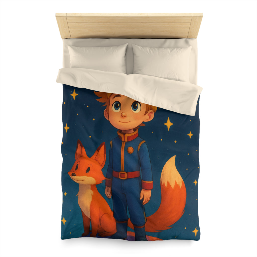 Housse de Couette Microfibre Design Artistique Moderne Décoration Chambre Confort Premium