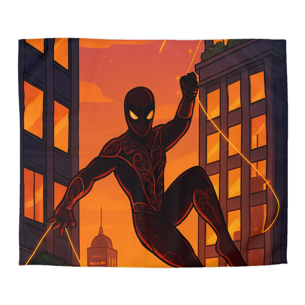 Housse de Couette Microfibre Design Artistique Moderne Décoration Chambre Confort Premium