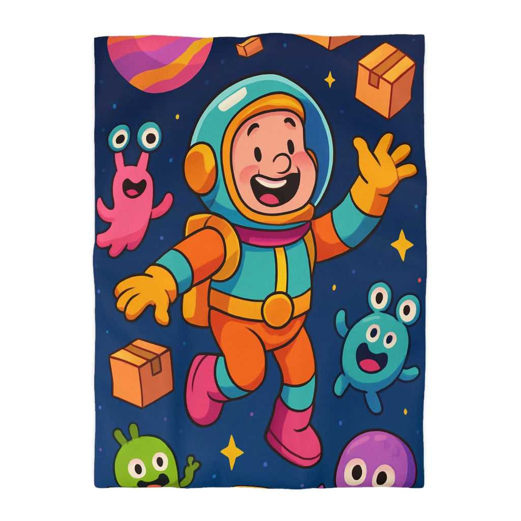 Housse de Couette Microfibre Art Graphique Contemporain Style Décoratif Chambre Tendance