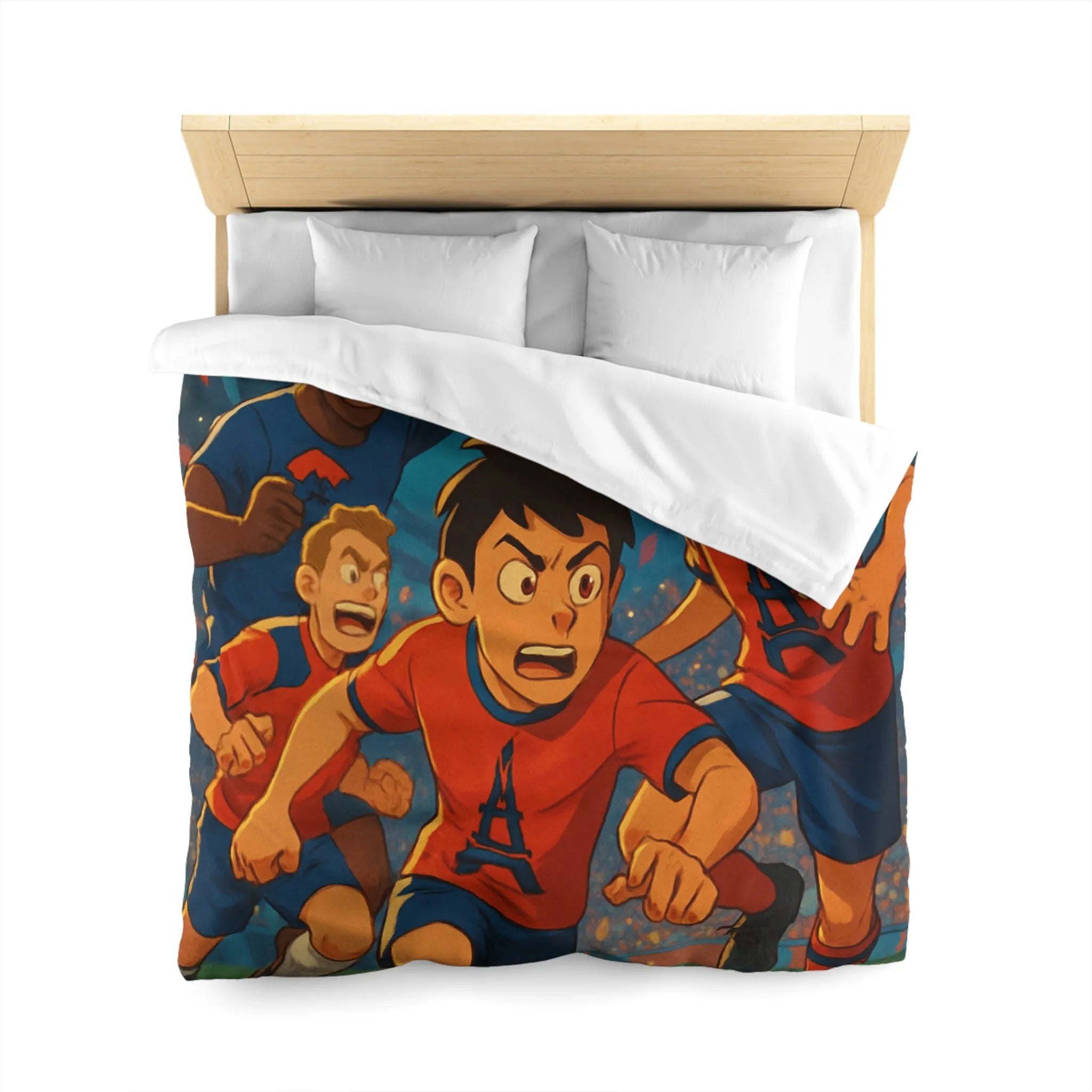 Housse de Couette Microfibre Création Artistique Moderne Design Exclusif Décoration Chambre