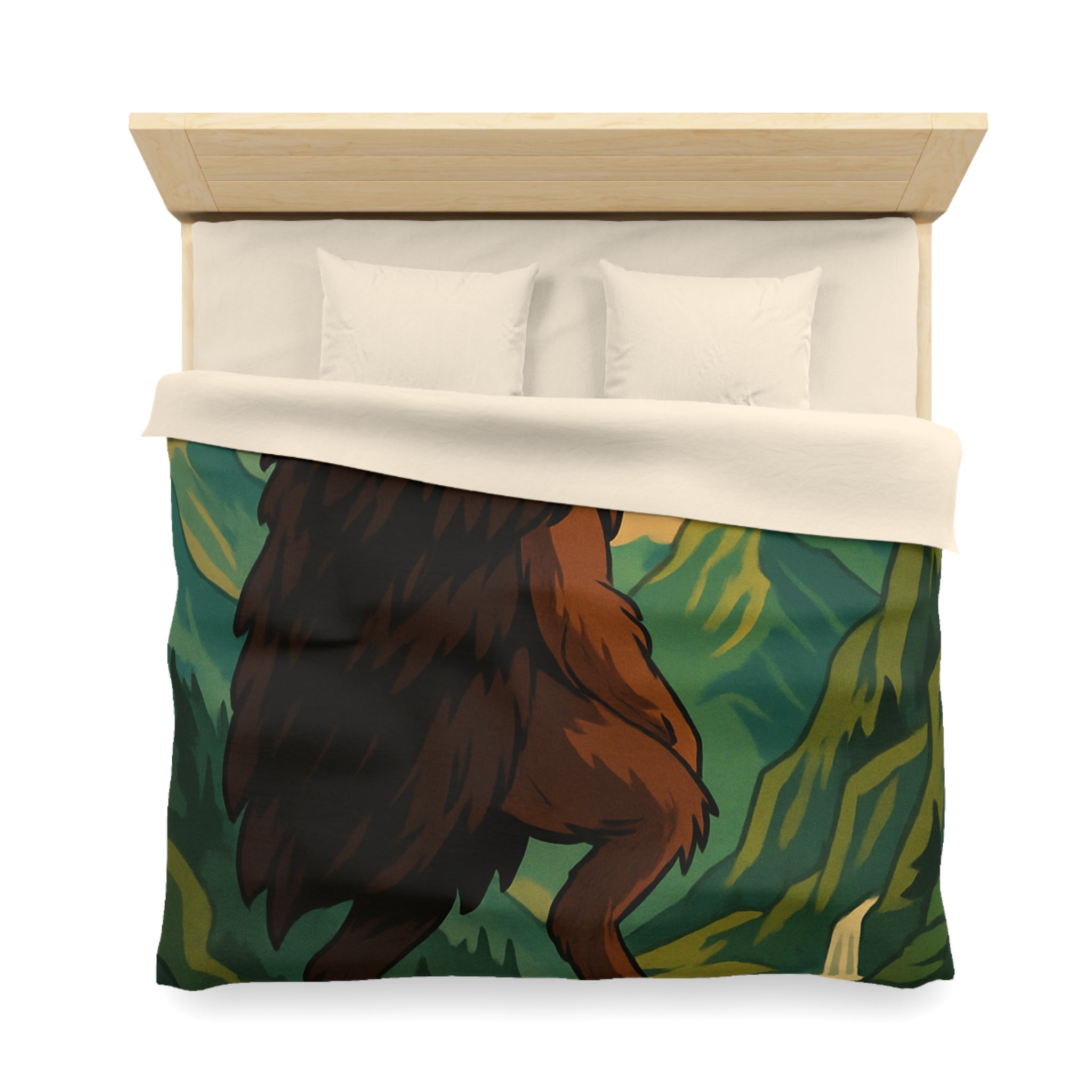 Housse de Couette Microfibre Design Artistique Moderne Décoration Chambre Confort Premium